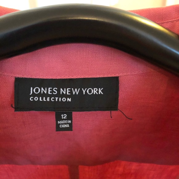 Jones New York linen jacket - Picture 4 of 6